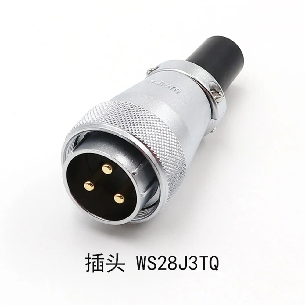 WEIPU WS28 TQ Male Plug 2 3 4 7 8 9 10 12 16 17 20 24 26 Pin M28 Power Connector Adapter Waterproof Aviation plug Signal Power. 
