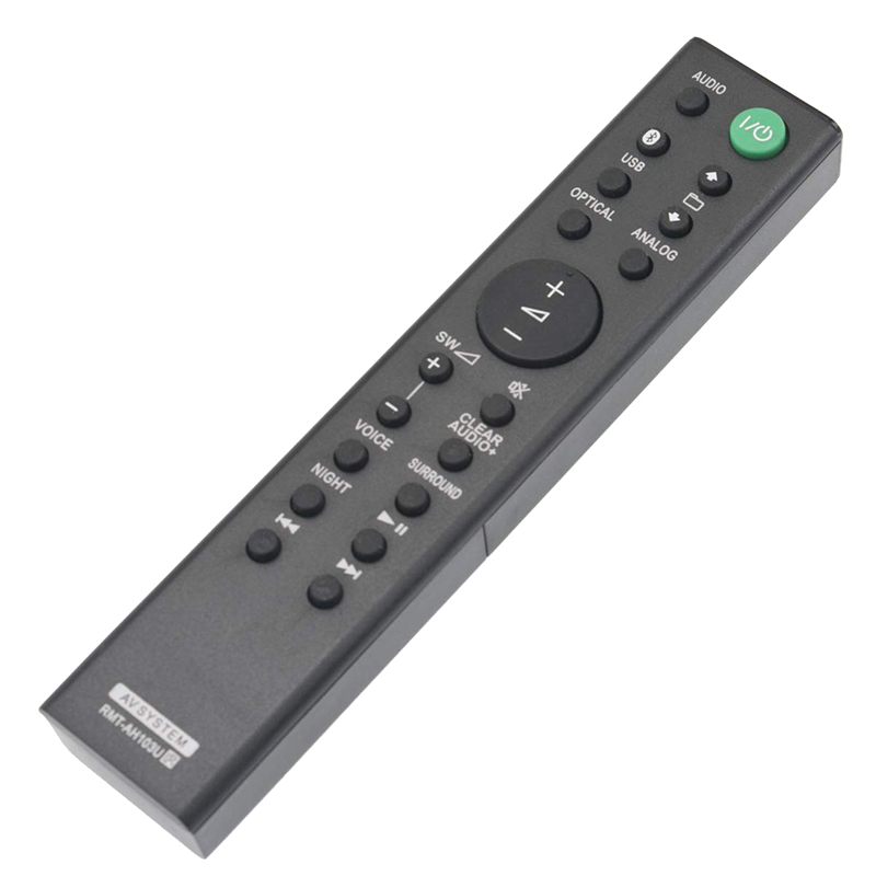 RMT-AH103U Replace Remote Control Audio Remote Control for Sony Soundbar HT-CT80 SA-CT80 HTCT80 SACT80. 