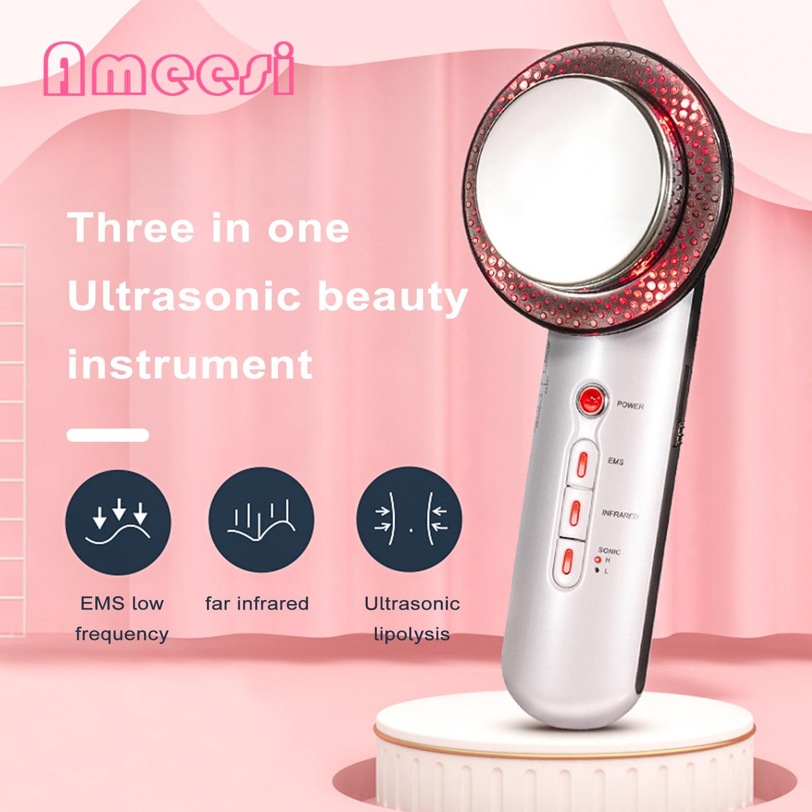Slim Body Machine Ems Body Slimming Machine 3-in-1 Ultrasonic Fat Reduction Device for Effective Body Shaping Ideal for Obesity Troubles Ultrasonic Fat Dissolving. 