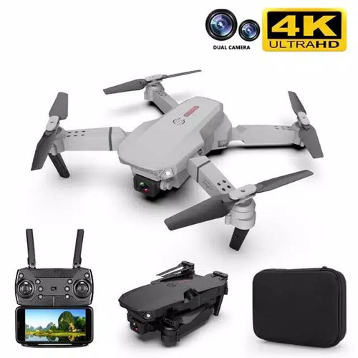 New Mini Optical Flow Obstacle Avoidance Dual 4K Camera WIFI Remote Control Helicopter 4K HD Dual Camera Drone Apps Controlled
