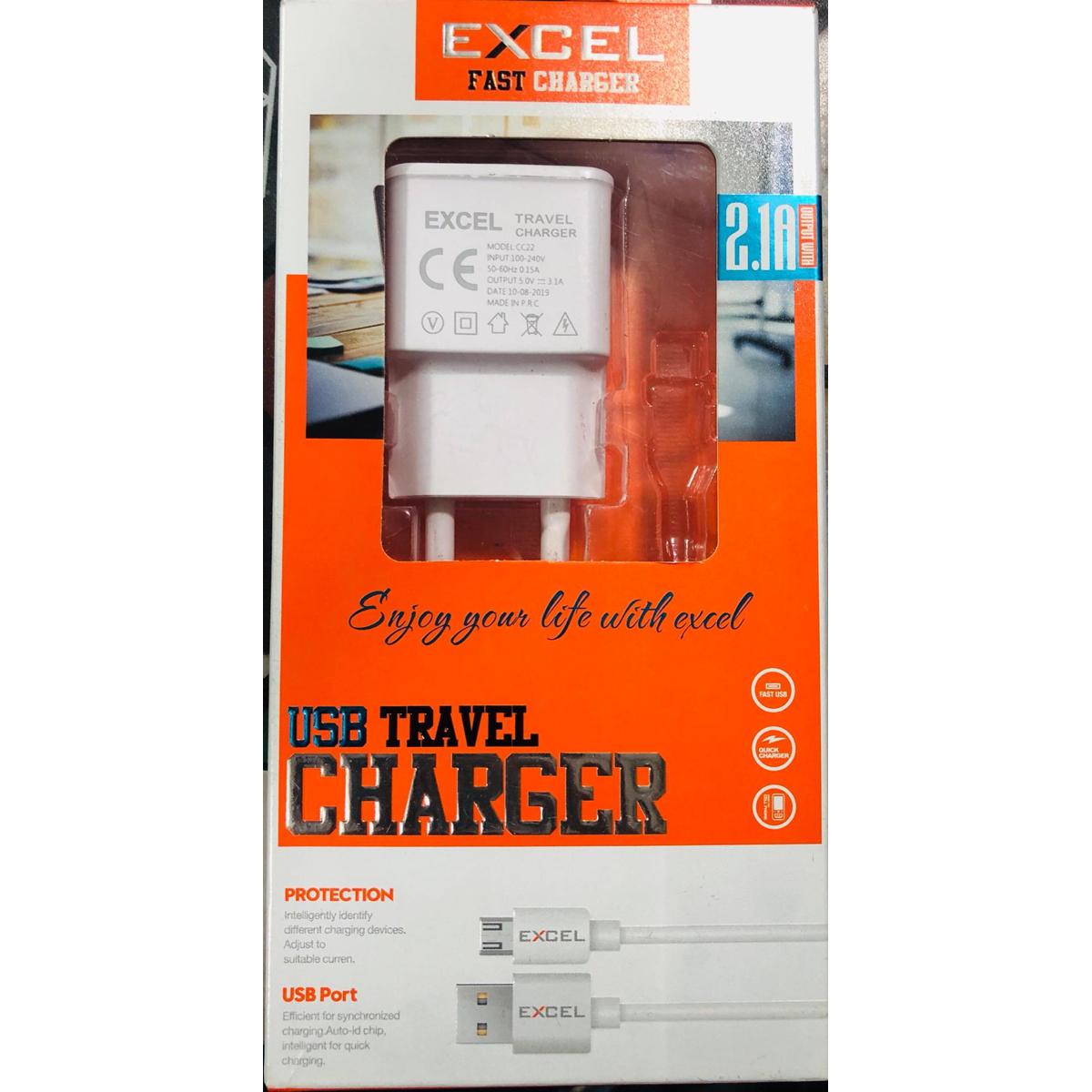Excel fast charger 2.1A