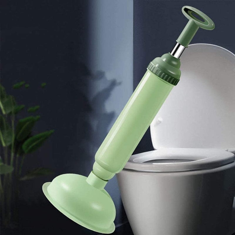 Toilet Dredge Drain Buster Toilet Air Plunger Sink Unclogger Strong Suction Performance for Toilet Unblocker Tools. 