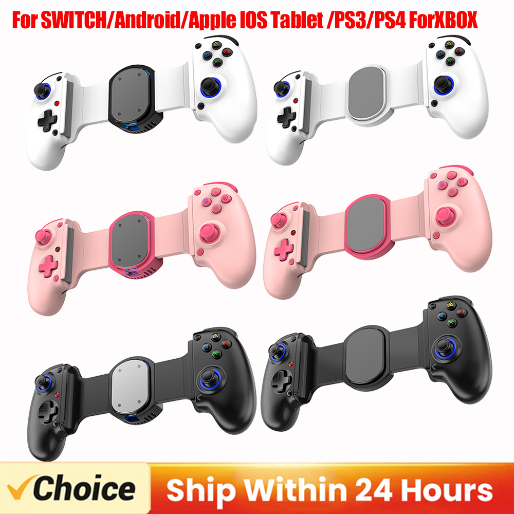 Sıcak BSP D10 D10S germe soğutma oyun denetleyicisi için anahtarı/Android/Apple IOS Tablet /PS3/PS4 ForXBOX Gamepad akışı. 