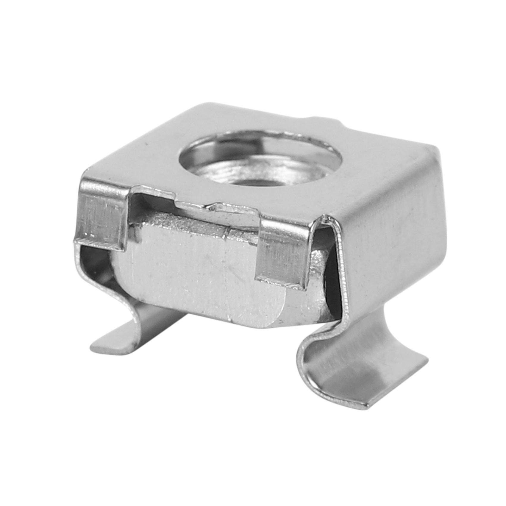 100 Sets M6 Square Hole Hardware Cage Nuts&Mounting Screws Washers for Server Rack and Cabinet(M6 x 20mm). 