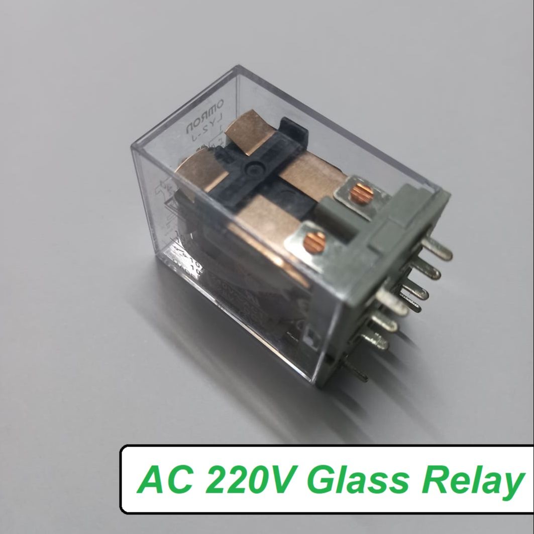 220V Thin Pin AC 220V 8 Thin Pin 10A 250VAC Glass Relay LY2 LY2NJ JQX-13F AC 220V Coil Power Relay Electromagnetic Relay 8 Pins DPDT 2NO 2NC AC-220V Relay Switches . 