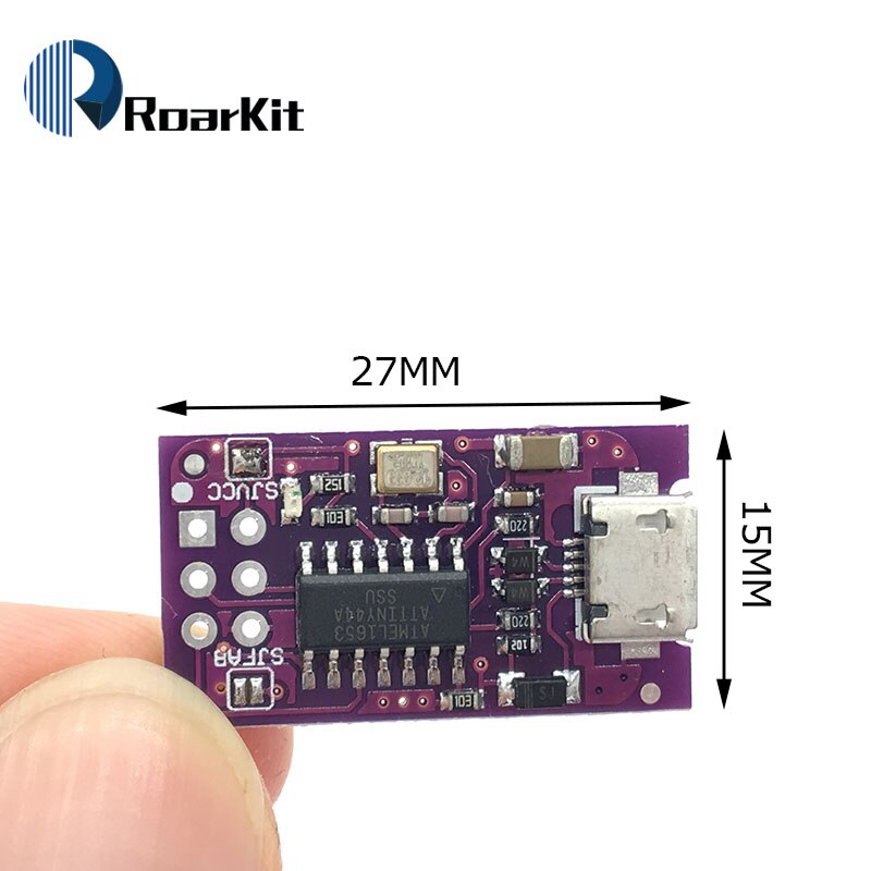 【Mary DAI Store】5V Micro USB Tiny AVR ISP ATtiny44 ATTiny85 USBTinyISP Programmer Module For Arduino IDE Bootloader. 