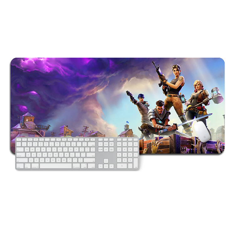 Factory Wholesale Mouse Pad Large Seam Keypad Pad Thickened Seam Internet Cafe Internet Café Table Mat Fortnite. 