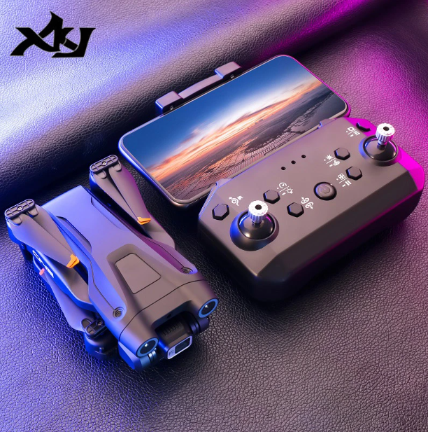 I3 PRO Drone with Gimbal 4K Camera WiFi Live Video Obstacle Avoidance Drone with Bag, 2 Batteries. 