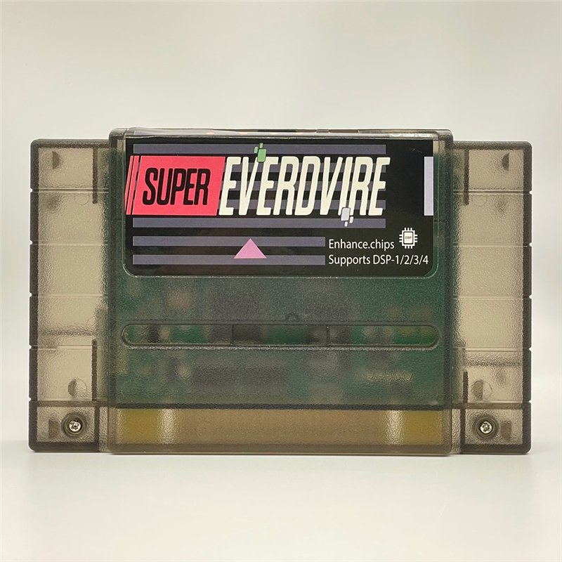 Game Card Game Console Super DSP Version Plus 3000 in 1 3.0/3.1 Game Card for SNES USA 16 Bit Video B. 