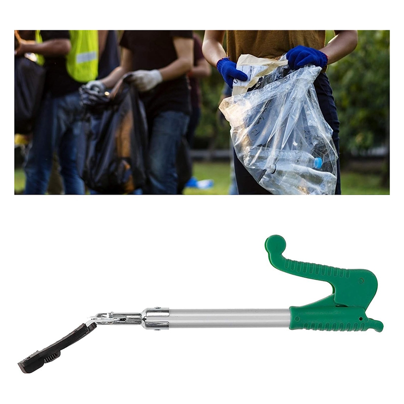1 Pcs Garbage Tongs Pick Up Reaching Tool Long Arm Garbage Collection Stick 40cm. 