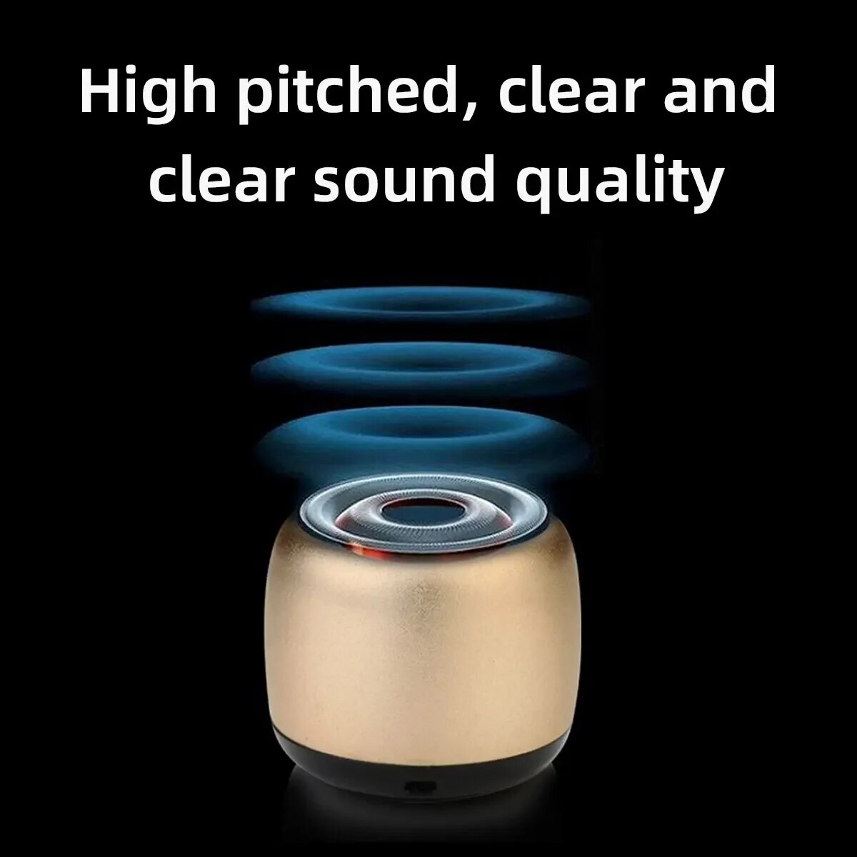 New Mini Wireless Bluetooth Speaker High Sound Quality Household Outdoor Loud Subwoofer Small Portable Double Speaker. 