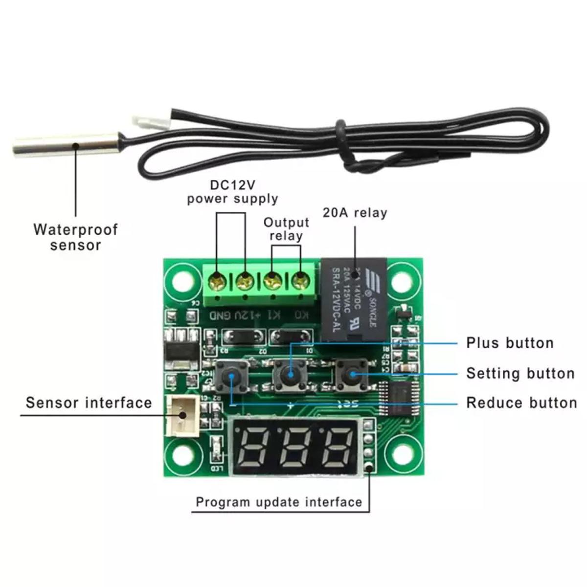 W1209 Incubator Temperature Controller