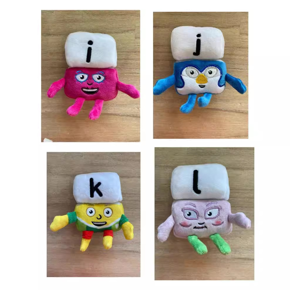 Cross-border new arrival Alphablocks Plush Plush Toy. 