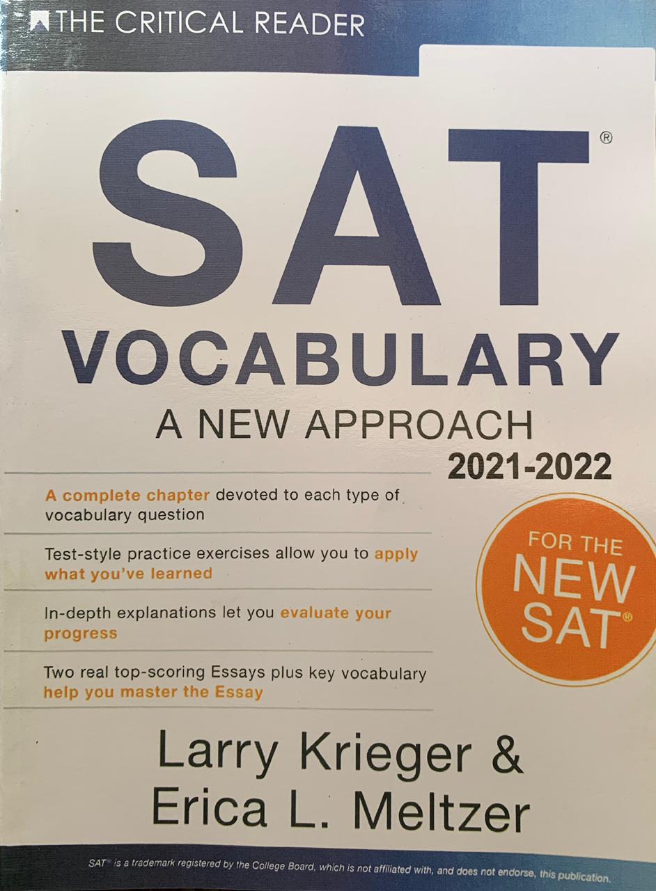 SAT Vocabulary: A New Approach 2021-2022 Paperback - Bangladeshi Print (183822729) - 183822729. 