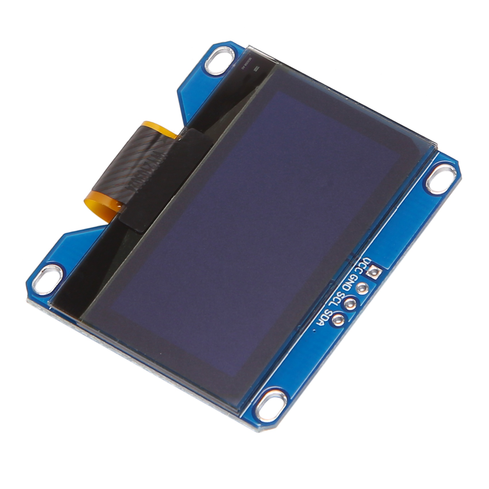 1.54 Inch 4PIN Blue Screen Module SSD1309 Drive OLED Display Module Compatible for I2C Interface 128X64. 