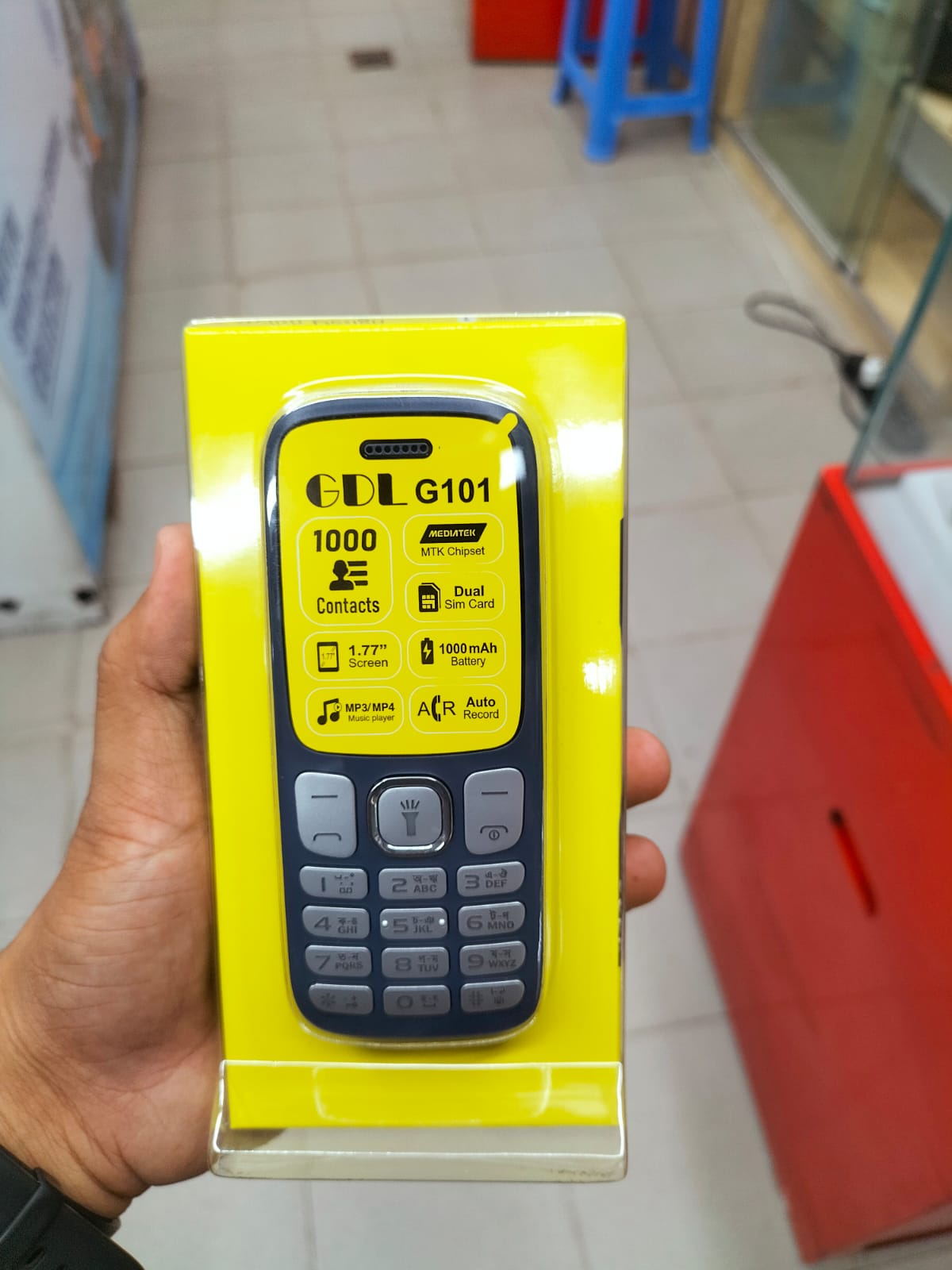 GDL G101 Dual Sim Feature Phone. 