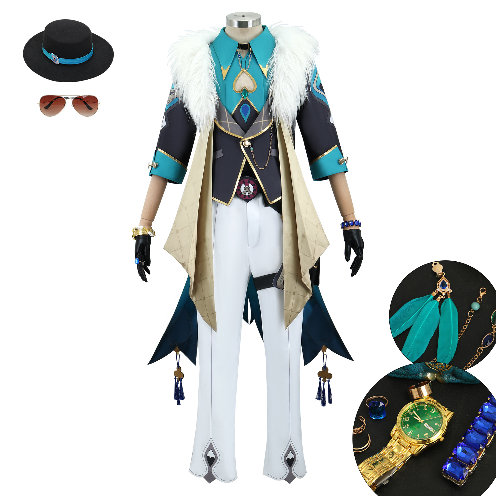 Wanderer Collapse Star Railway cos suit placer cosplay costume two-dimensional animation game role play. 