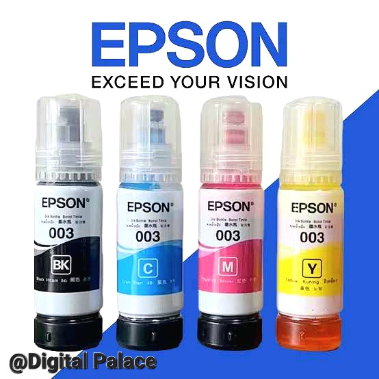 Epson Printer 003 Ink 65ml 4 Colors Made In Philippines