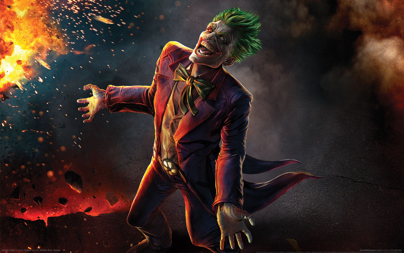 LPTP-871 Infinite Crisis 06 Wallpaper premium quality laptop sticker. 