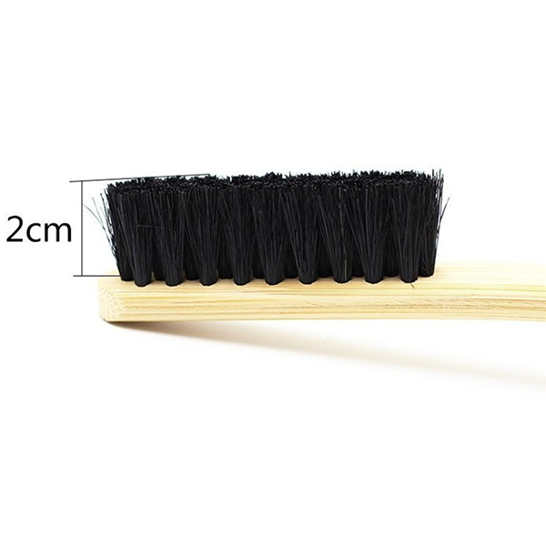 Auto Engine Cleaning Brush Car Rim Wheel Tire Cleaning Multi-function Bamboo Handle Mane Brushes Car Wash Cleaning. 