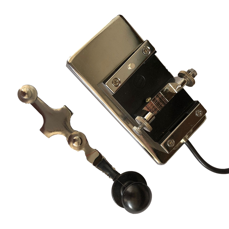 1Set Radio Hobbyist Exerciser Moores Electric Key Shortwave Radio Portable 4K Heavy Duty. 