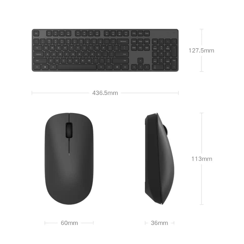 Xiaomi Mi Wireless Wireless Keyboard and Mouse Combo Set. 