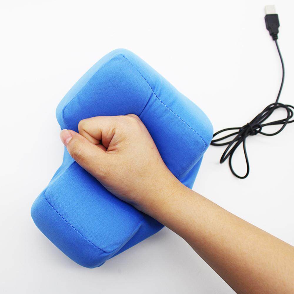 Big Enter Key Throw Pillows With USB Office Stress Relief Vent Noon Desktop Break Doll Toy. 