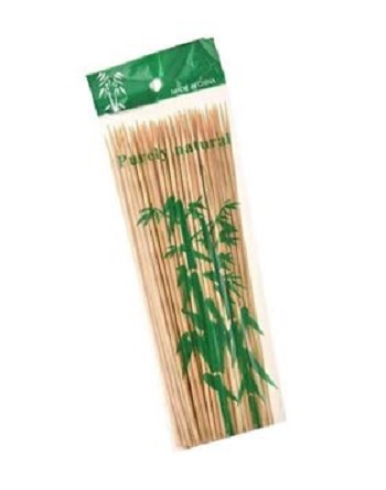 Bamboo 12 inch bbq Stick, Suslik Sticks & Kabab Kati 50 piece. 
