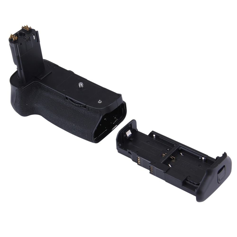 PULUZ Vertical Camera Ba-tte-ry Grip for Canon EOS 5D Mark IV Digital SLR Camera ,Use 2*Canon LP-E6 / LP-E6N,Aperture value / Exposure compensation button, AF point selector / Magnify button, AE lock / FE lock / Index / Reduce button.. 