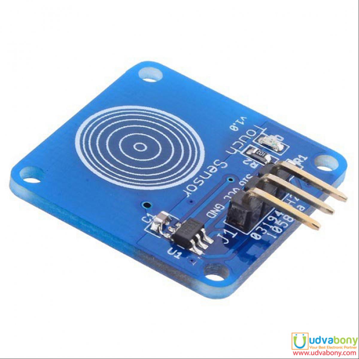 BLUE TTP223B TTP-223B 223 Capacitive Touch Switches Capacitive Touch Sensor Module DC 2V 5.5V Low Power Consumption Touch Sensor Switch Digital Capacitive Dimmer Switch Module