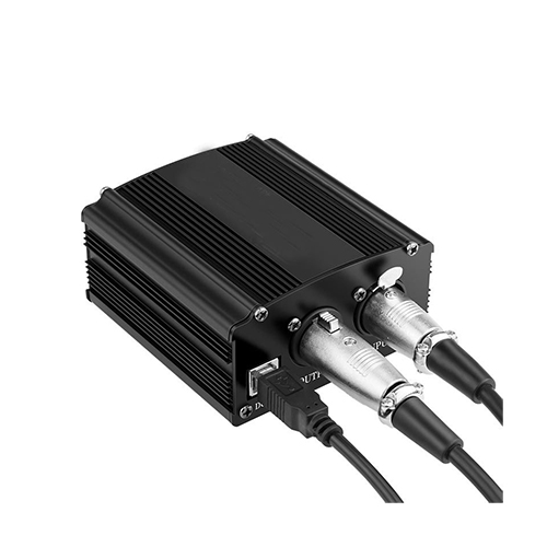 Phantom Power Supply For Condenser Microphone- (48V, 1-Channel). 
