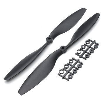 1045 Sf Blade / Propeller For (BLDC) Brushless DC Motor (1 CW & 1 CCW) Propeller 10 inch (2Pcs). 