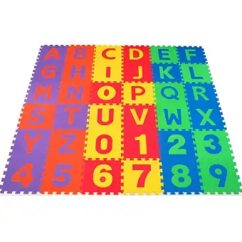 Foam Floor Alphabet Puzzle Mat Small Multicolour Buy Online At