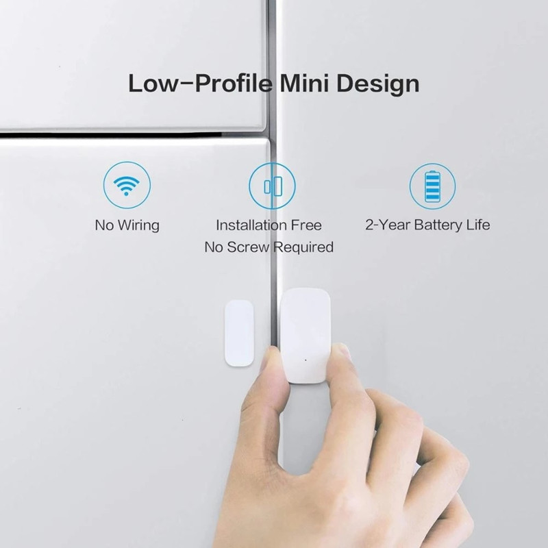 Original Aqara Door Window Sensor Zigbee Wireless Connection MCCGQ11LM Door Sensor Work With Xiaomi Home APP For Smart Homekit. 