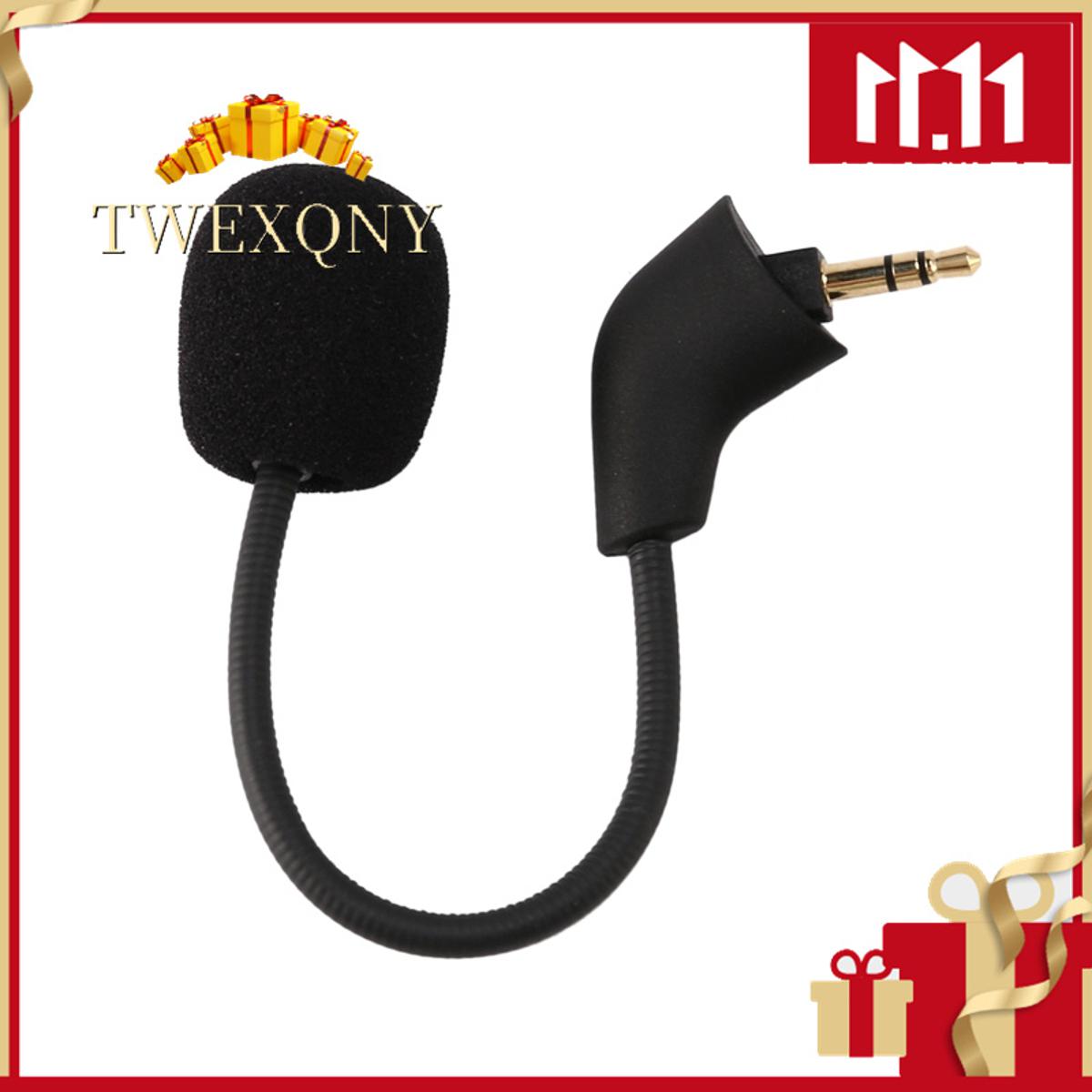 TWEXQNY-Replacement Gaming Mic for KINGSTON HyperX Cloud II /Cloud Core Computer Gaming Headset