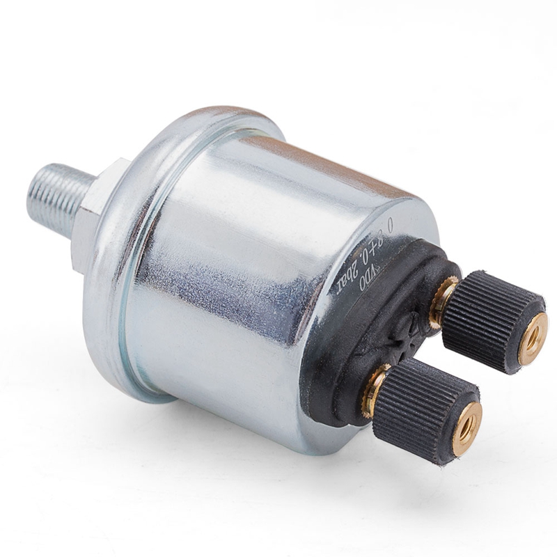 1pcs Vdo 1/2 Npt 21mm Thread Engine Oil Temperature Sensor Water Temperature Sensor & 1pcs Universal Vdo Oil Pressure Sensor 0 to 10 Bars 1/8 Npt Generator Part 10mm. 