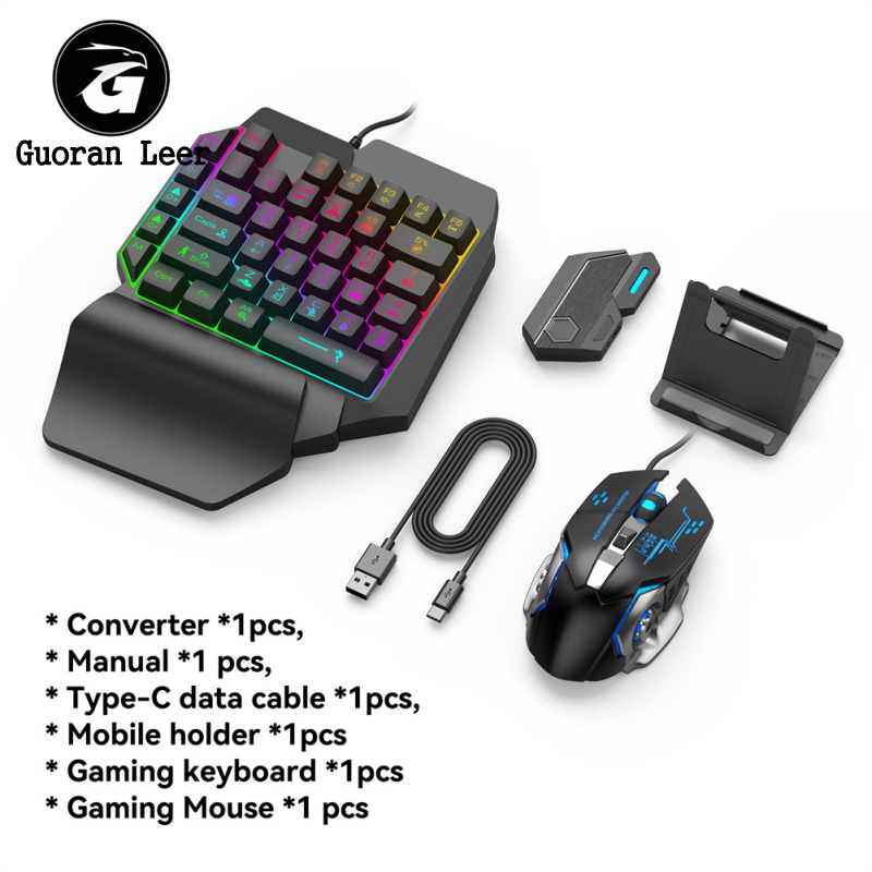 Keyword Mouse Adapter Plug Play Game Consoles Phones Accessories Keyboard Mouse Converter Compatible For Android IOS System