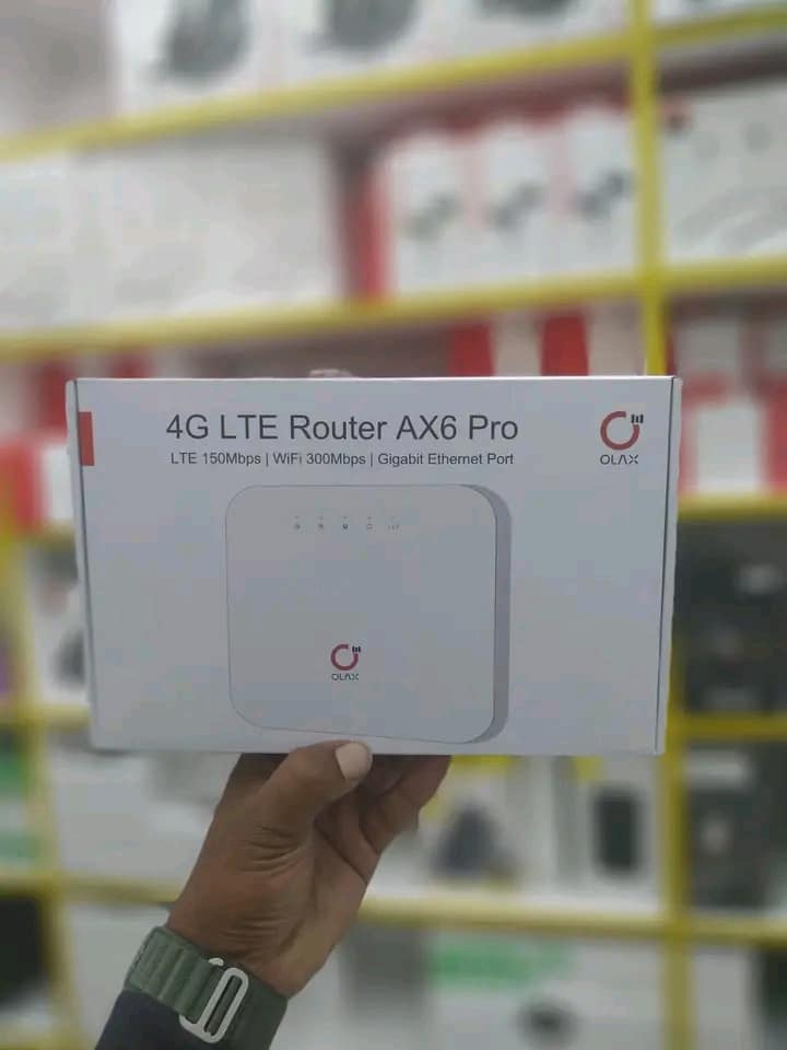 OLAX AX6 PRO 4G Mini CPE WiFi Router 4000mAh. 