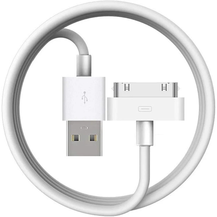 USB Charger Cable Cargador For iPhone 4 4s 3G 3GS iPad 1 2 3 iPod Nano Touch Charging Data Cable 30 Pin Cord Adapter Accessories. 
