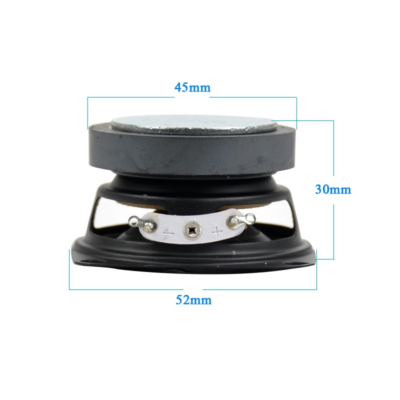 AIYIMA 2Pcs 2 Inch Full Range Speaker 4 Ohm 5W Mini Woofer Speakers DIY Home Theater Audio Subwoofer Loudspeaker. 
