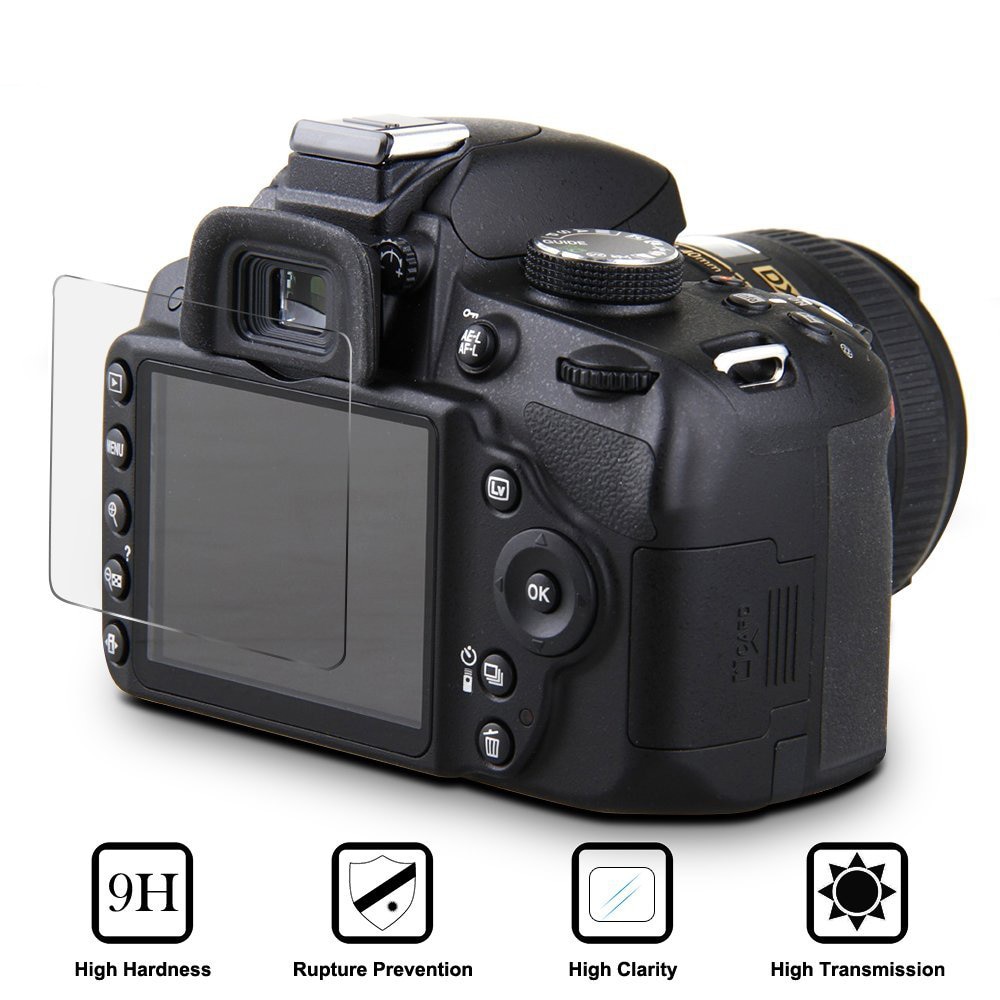 Tempered Glass Protector Cover for Sony ZV1/ZV-1 II ZV1II/ZV-1F ZV1F/ZV-E10 ZVE10 Vlog Camera Display Screen Protective Film. 