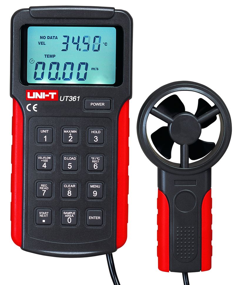UNI-T UT361 Digital Anemometer Wind Speed Tester  - Kings Trading. 