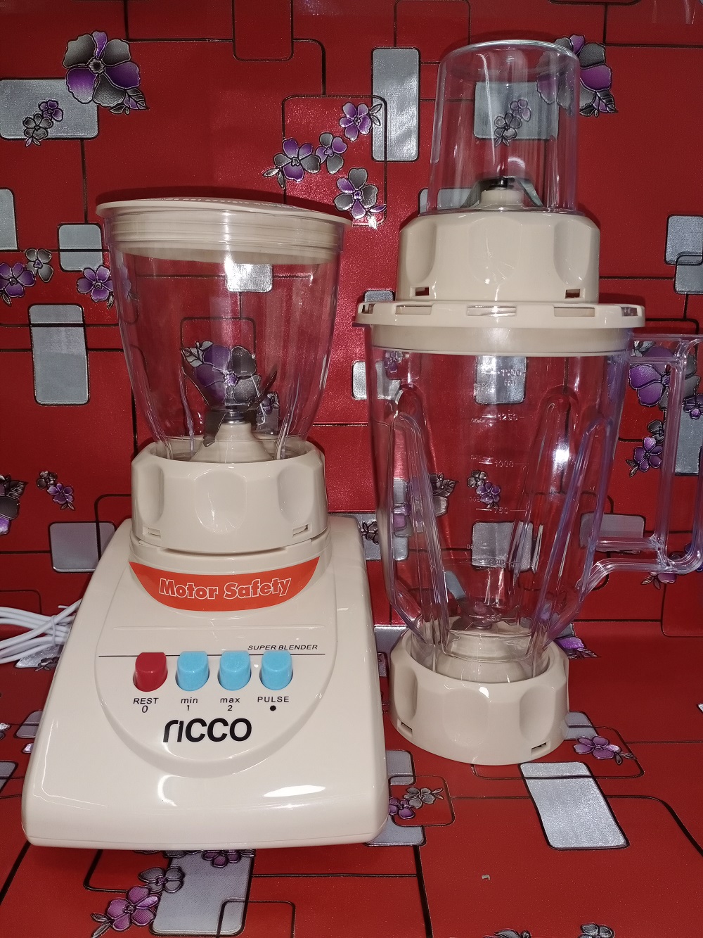 Exclusive Recco Blender For Long Time Use 3-in-1,Gift And Home Decoration.. 