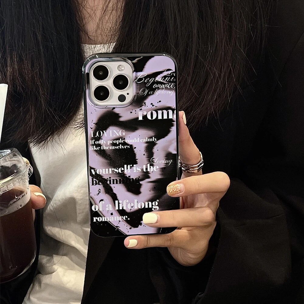 Full screen small cherry Phone Case For iPhone 11 Case iPhone 13 15 12 14 Pro Max XR XS X 7 8 Plus SE Shockproof Glossy Cover. 