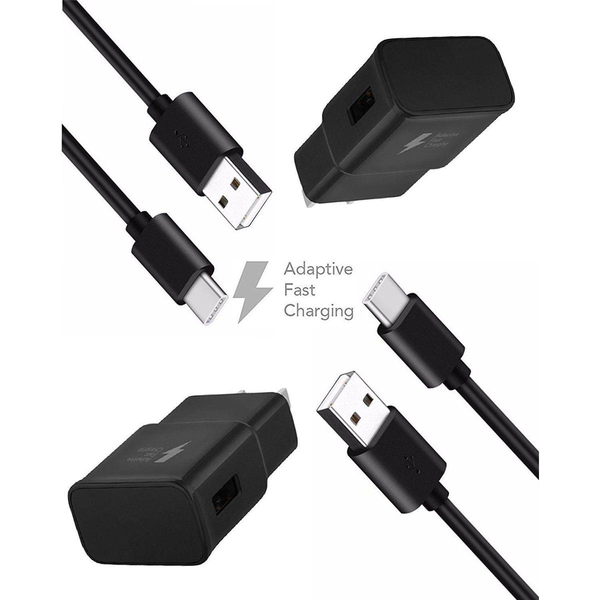 Fast Charger with Type-C Cable for Galaxy S8 and S8 Plus