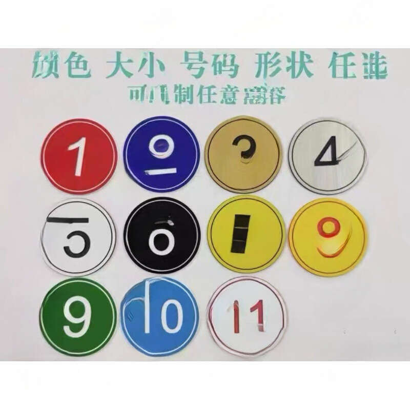 Plate, Number Competition, Pin Chest Dance, Rank Exam, Waist Badge, Walking Player, Round. 