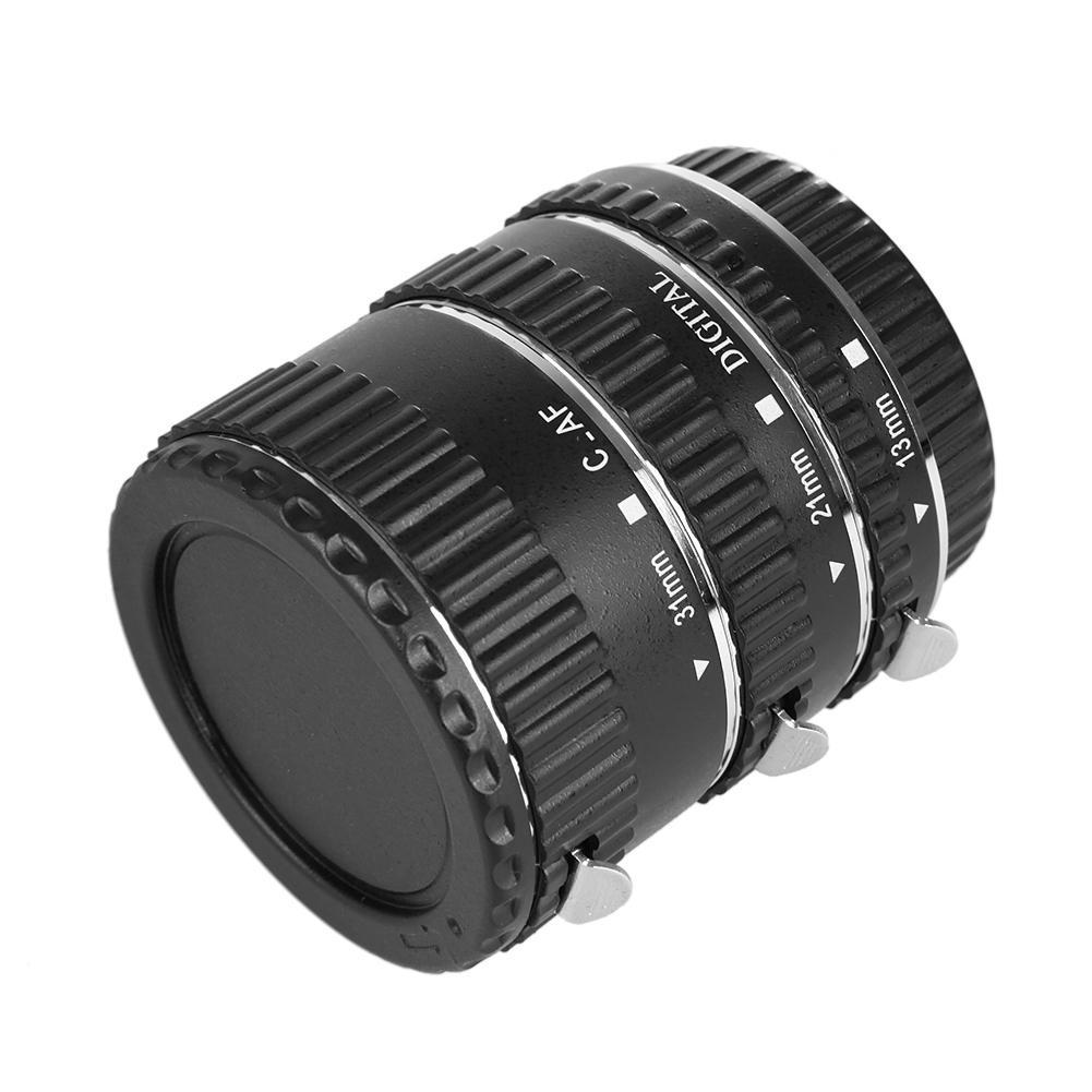 Auto Focus AF Macro Extension Tube Ring Lens Set for Canon EOS Lens M Mount. 