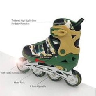 skate shoes inline adjustable(size 34-44). 