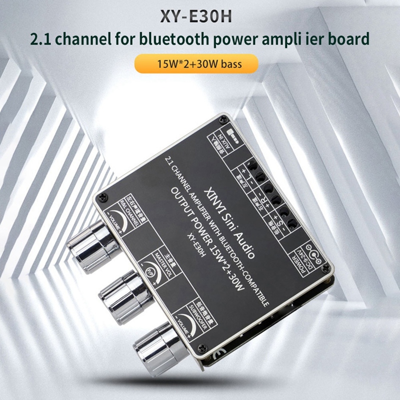 XY-E30H 2.1 Channel Bluetooth Audio Power Amplifier Board Module. 