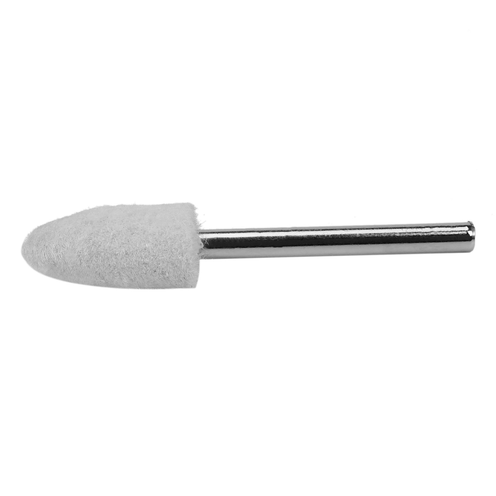 25X set 1/8 inch Felt Polishing Buffing Points Mounted Imitation Wool